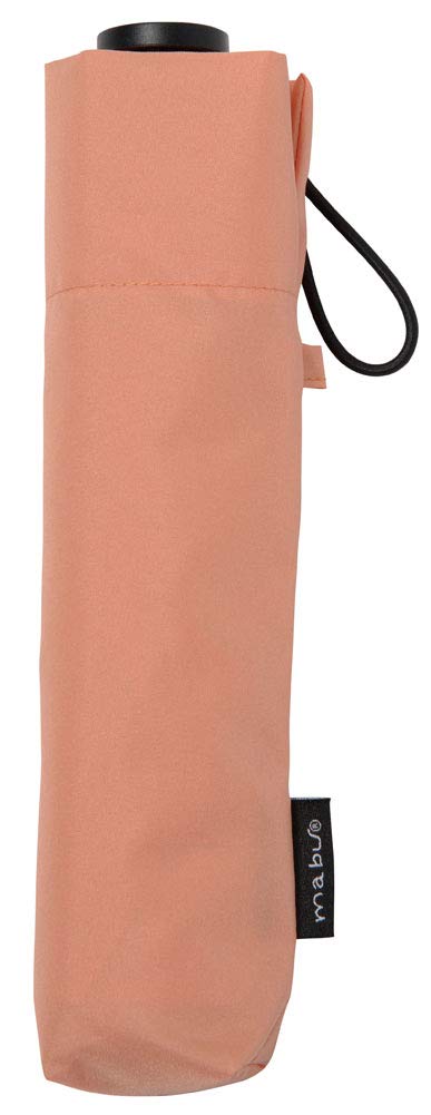 Mabu Parasol Folding Umbrella Parasol and Rain Umbrella for Women 55cm Basic Light Multi Mini Orange Umbrella Rain Umbrella UV Protection Blackout