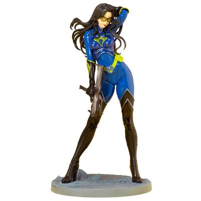 SOLDADO AMERICANO. JOE Bishoujo G.I.JOE Baronesa 25 Aniversario Edición Limitada Azul Figura Acabada Pintada de PVC a escala 17