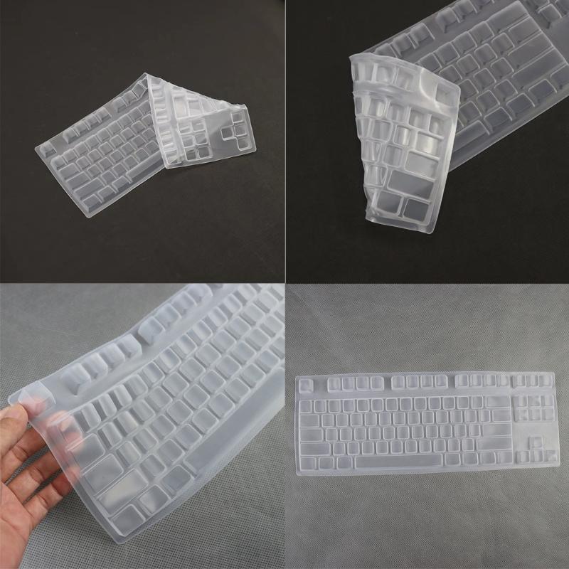 Silikon Tastaturabdeckung Hautschutz für V500Pro 87 Tasten Kabellose Mechanische Gaming-Tastaturen Desktop-PC