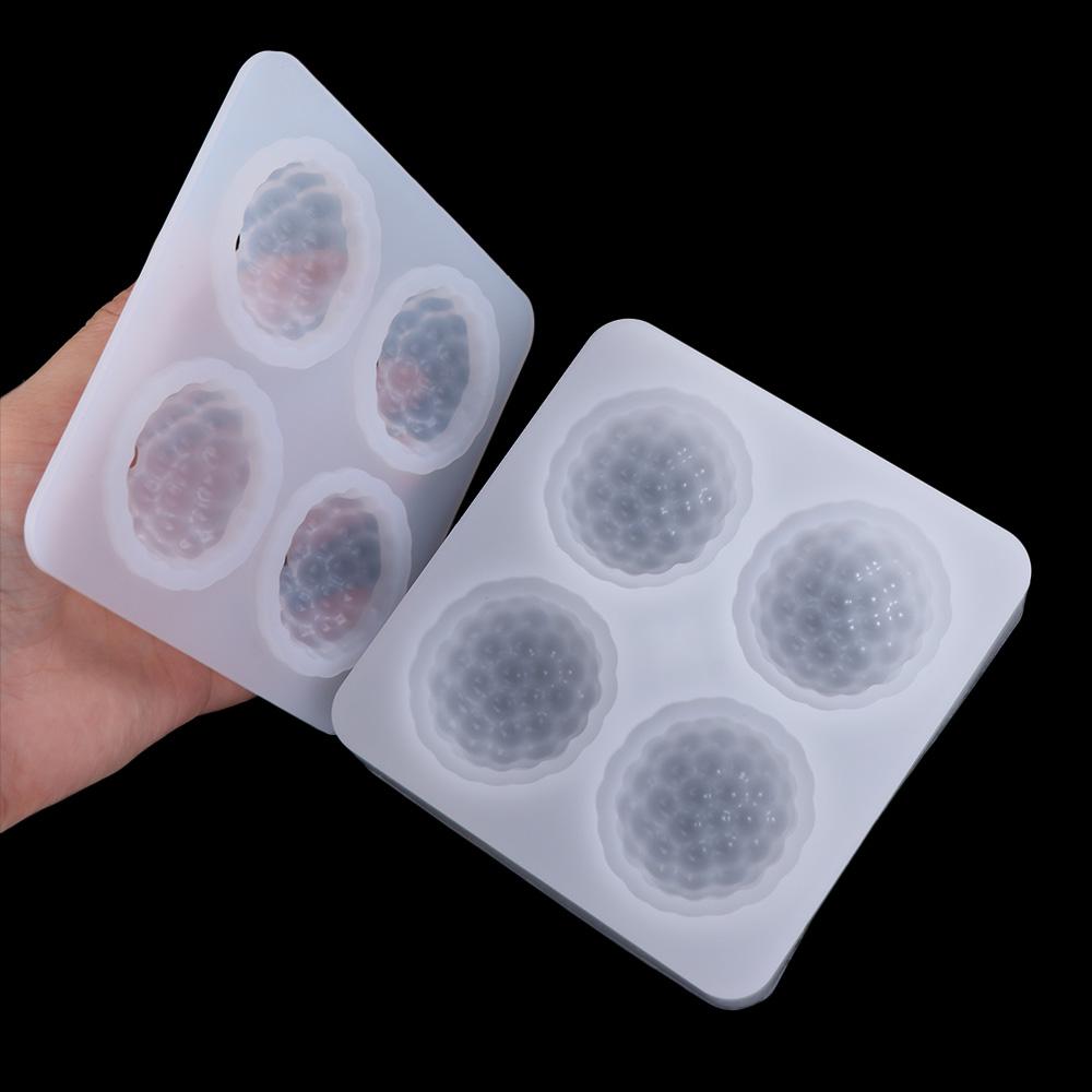 Candle Making Mousse Mold Baking Supplies Soap Mould Chocolate Raspberry Silicone Mold DIY