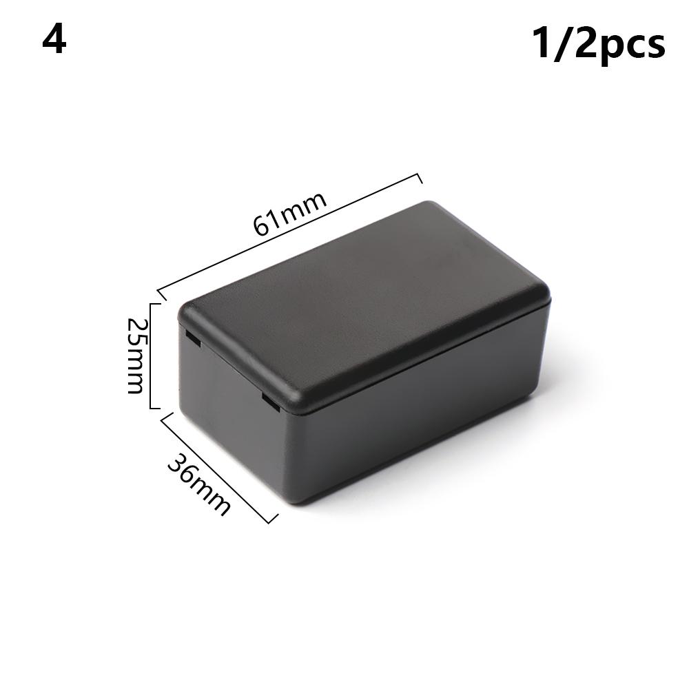 1/2pcs Hot ABS Plastic DIY Electronic Project Box Waterproof Cover Project Enclosure Boxes Instrument Case