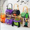 Cloth Pumpkin Candy Bucket Trick or Treat Stuffed Cotton Tote Bags Halloween Candy Bag  Party