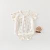 Newborn Summer Short Sleeve Cotton Romper Onesie