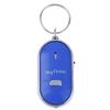 Blue Anti-Lost Key Finder Locator Keychain Whistle Beep Sound Alarm Led Light