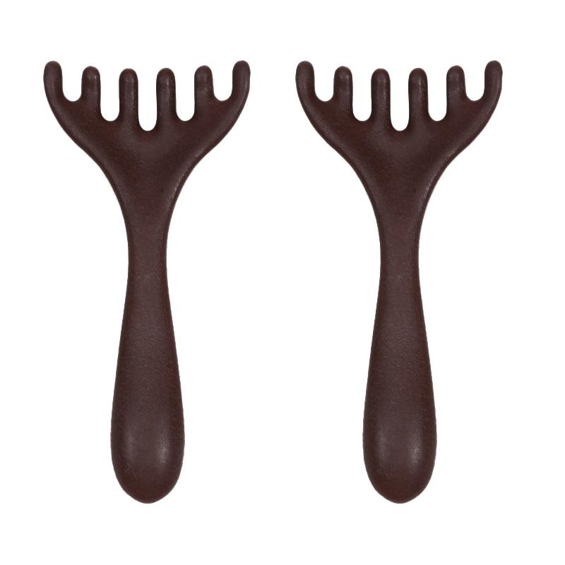 Meridian Massage Comb Anti-static 6-Claw Head Massager Promote Blood Circulation Body Gua Sha Tool Head Massage Brush