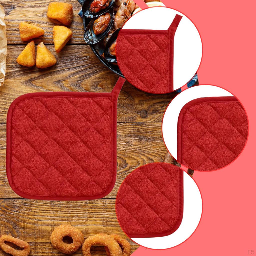 4 Kitchen Pads 6.89x6.89inch Trivet for Oven Use In Cooking And Baking