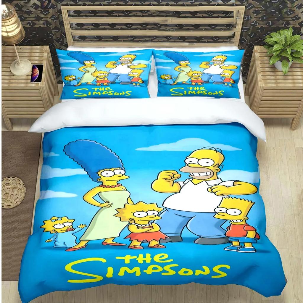 Beliebte Cartoon-TV-Rollen-Druck Bettwäsche-Sets Bettwaren-Set Bettdecken-Set Teens Mädchen Twin Einzel Kind Geschenk