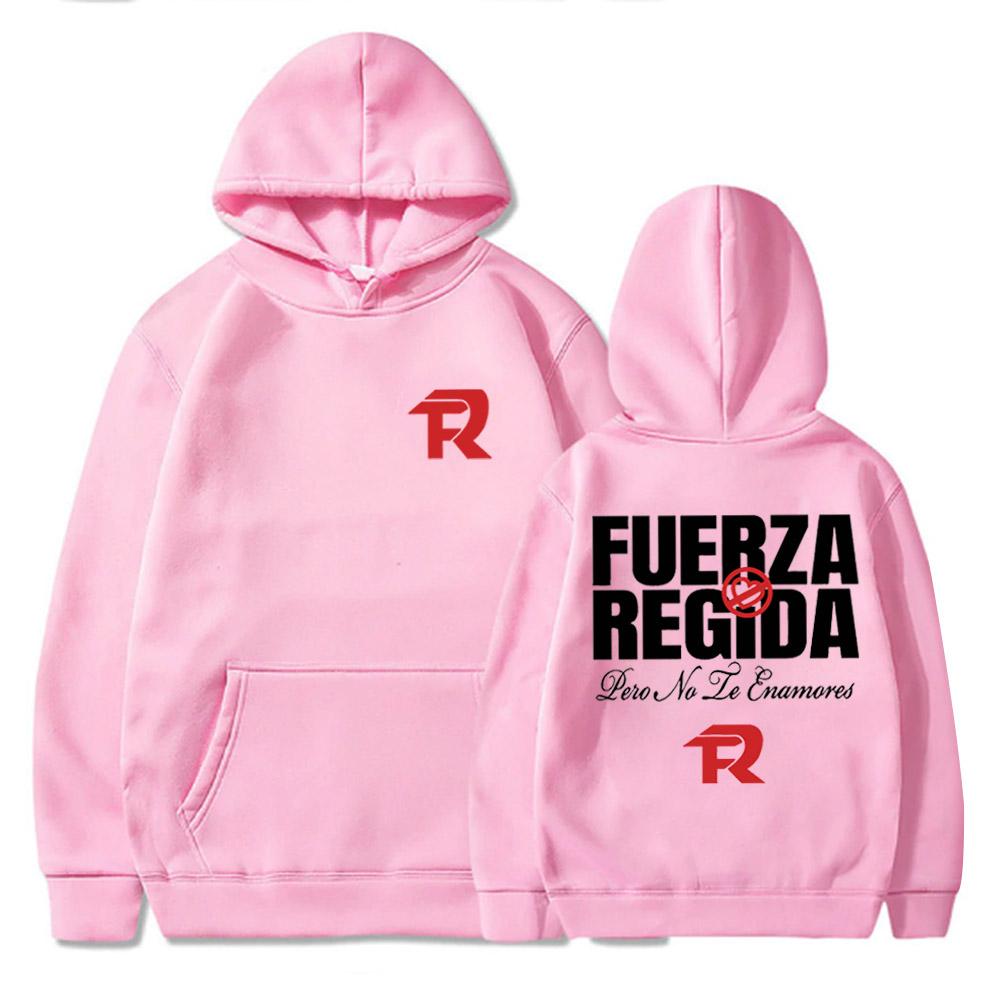 

Осень/Зима Fuerza Regida Pero No Te Enamores Тур Толстовка Fuerza Regida Мужская и Женская Теплая Толстовка с Длинным Рукавом 3XL