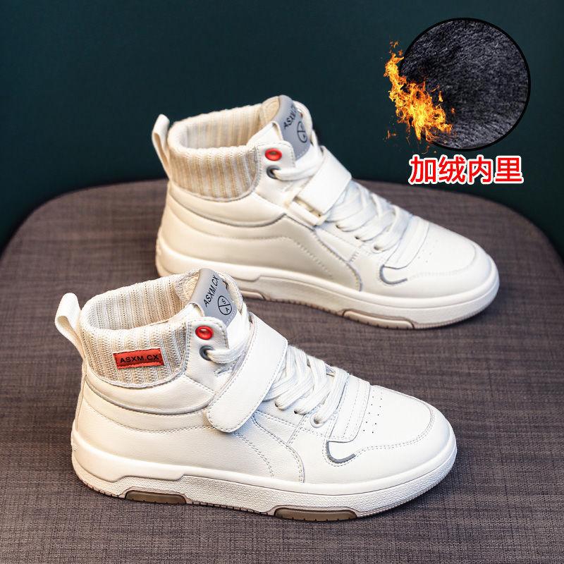 Women s shoes 2026 spring and autumn new versatile high top shoes Korean version casual breathable women s shoes 35