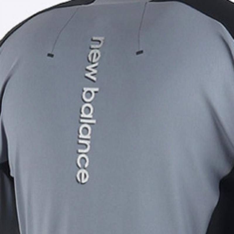 New Balance Men S SeaSonleSS Training Zip Up  Nbmd936021 15   Gray