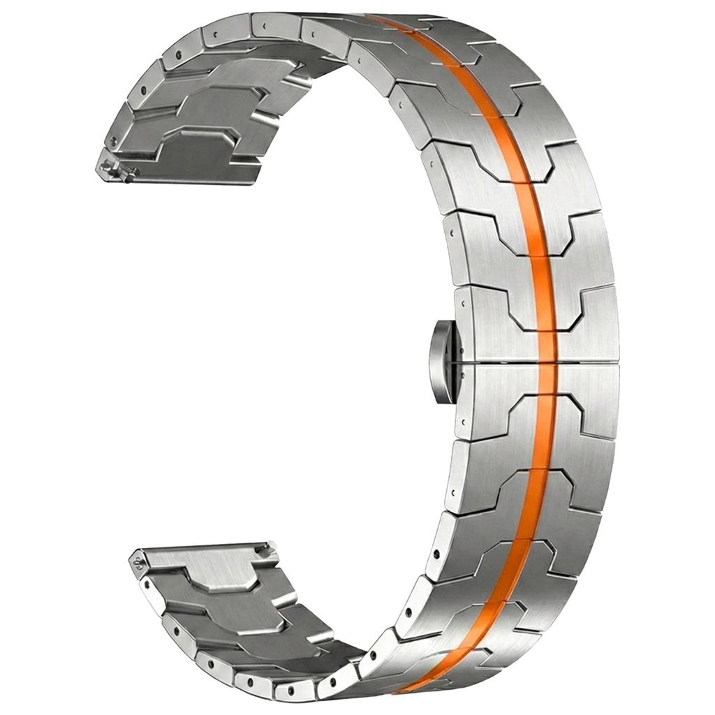 20/22mm Universal Straps Stainless Steel Band for Huawei Ultimate GT 6 Runner 2 Bracelet for Garmin 170 70 570 Venu 4 Vivomove 3
