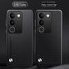 New Protective Cover for Vivos17Pro, S16e, S15, and S12 with Kevlar Anti-fall Feature In Official Plain Leather Design.
