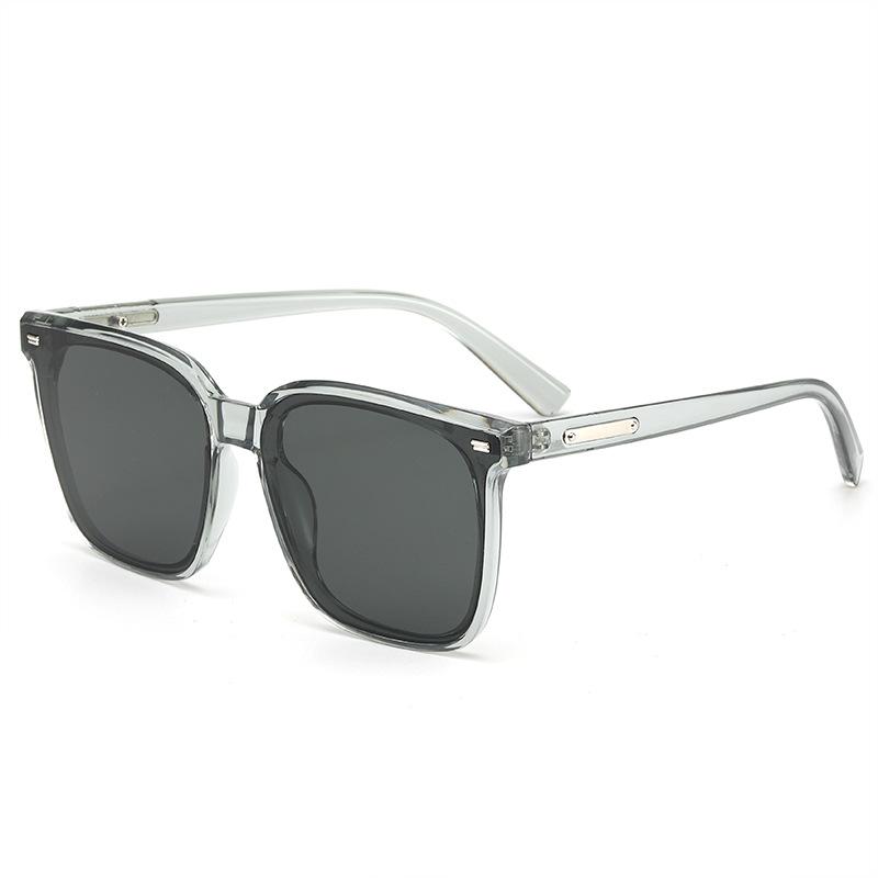 JYL TS Square Sunglasses With Rivets UV Protection For Women 2323