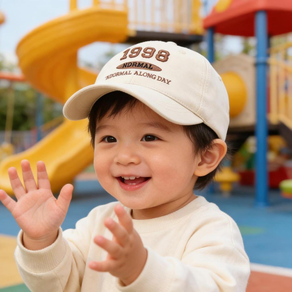 Unisex Toddler Duckbill Sun Hat - Stylish Spring & Autumn Baseball Cap for Infants and Toddlers
