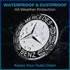 4 Stück 75MM Auto-Emblem Radnabenkappe Abdeckungen Auto-Felgenabdeckung für Mercedes benz AMG W204 W203 W212 W211 W124 W210 GLC GLE E CLA GLA W205