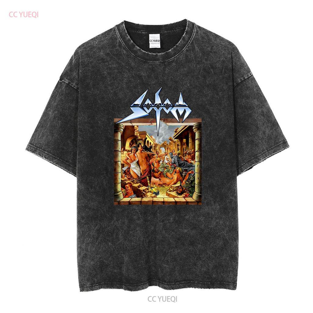 Mortal Way Of Live Sodom T Shirt Cotton All size S 5XL CB574 vintage Washed Slightly Breathable Soft Top For Everyday Wear