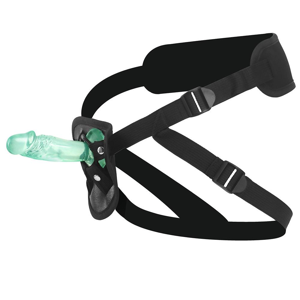 Strap On Penis Panties Black Leather Wearable Strapon Dildos Pants Sex Toys for Women Lesbian Gay Adult Game