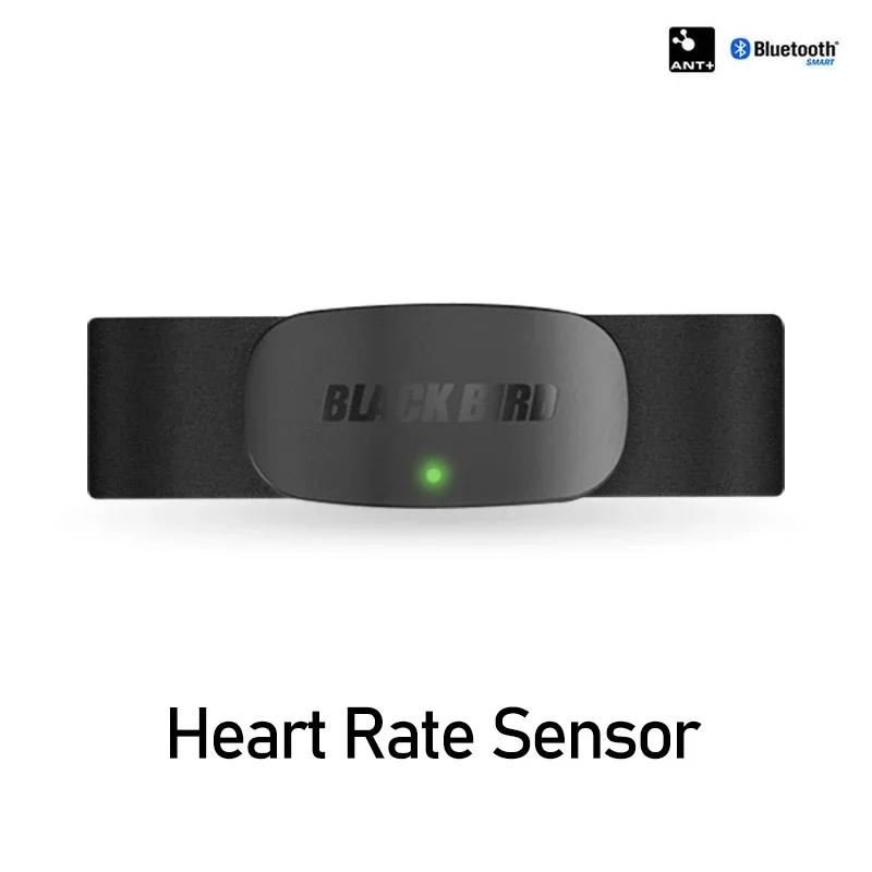 Black Bird Heart Rate Cadence Sensor Speed Speedometer ANT+ Bluetooth 5.0 Compatible with Garmin IGP Bryton Bike Computer