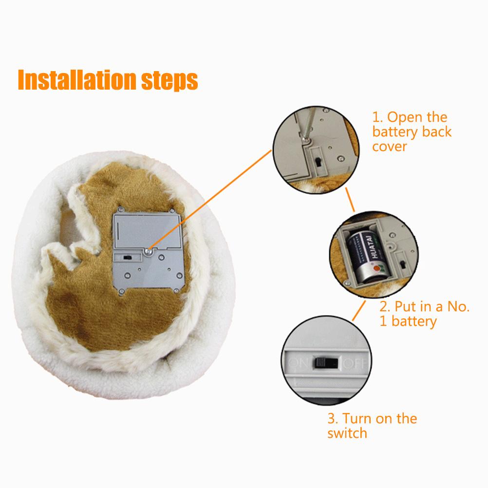 Realistic Sleeping Cat Toy Breathing Cat Stuffed Animal Doll with Mat  Plush Toys for Children Home