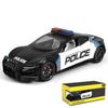 1/24 Scale Police Roadster Model Y Model 3 Cybertruck Model X Model S Diecast Metal Alloy Model Car Children's Toy Car Gift for Friend