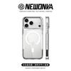 Phone Case IPhone 16/17 Series Transparent Magnetic Shockproof Protector Slim Fit Anti-scratch TPUPC Material Compatible