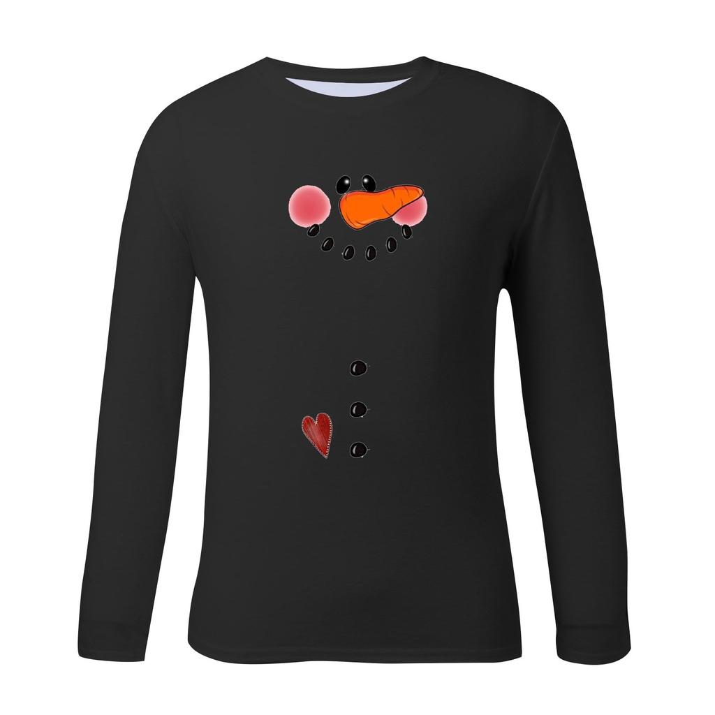 Men's T Shirt O-Neck Clothing Apparel Outdoor Long Sleeve Print Fashion Designer Vintage