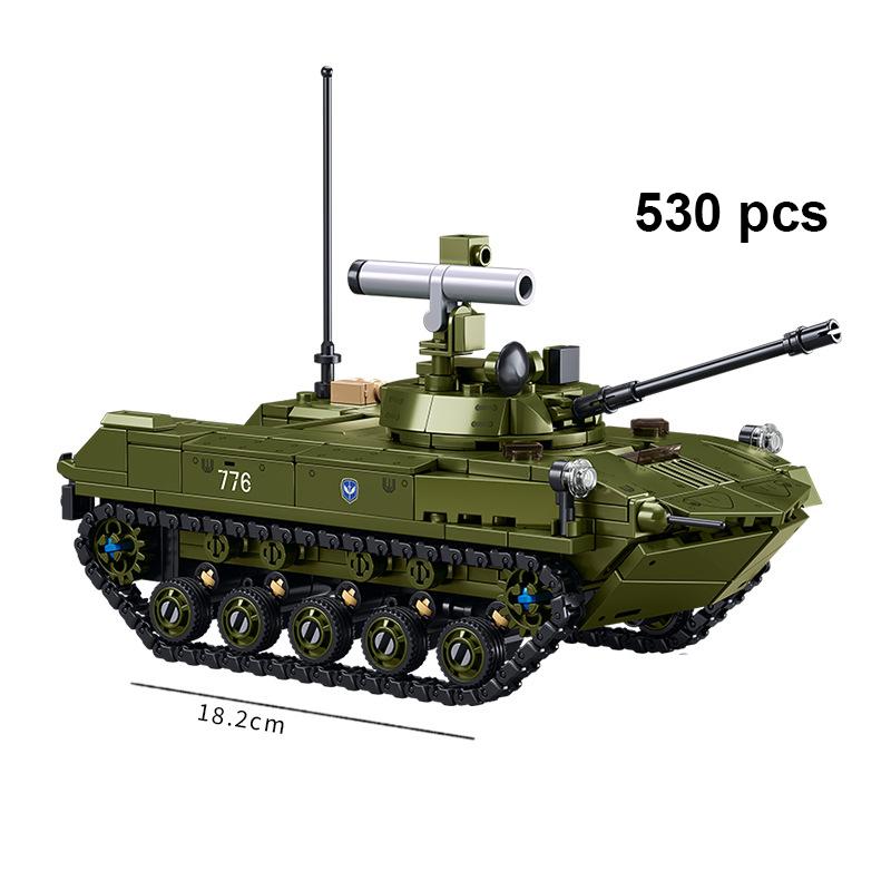 Militär Panzer Tank WW2 Flugzeug F35 J20 T72 Armeelastwagen Schützenpanzer Hubschrauber Bausteine Flugzeug Flugzeug Modell Spielzeug