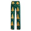 Womens Pajama Pants Sleepwear Casual Drawstring Elastic Waist Pants Comfy Straight Yoga Loose Trousers