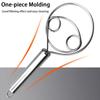 High Quality Stainless Steel Dough Mixer HandHeld Fast Stirring Egg Stirrer Double Hole Whisk Cream Kitchen Tool