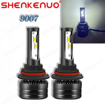 Bombillos LED Focos Para Auto Carro 9007 Luz De Coche Faros Faro Delanteros 6000