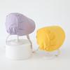 Reversible Floral Baby Sun Hat – Spring/Summer Wide Brim Bucket Hat for Girls
