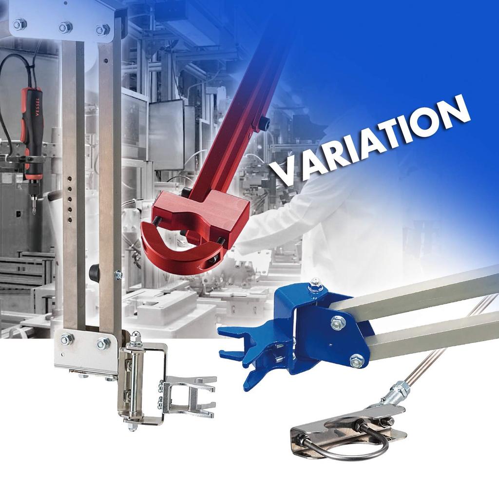 VESSEL Tool Arm Hand Free Holder Swivel (Tool Type) HFC1-300DR