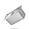 3XUF Stainless Steel 1/3 Size Pan Restaurant Equipment with Lid Design Container