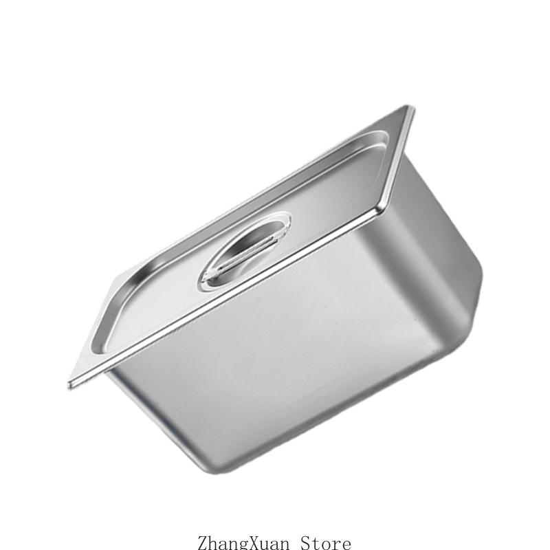 3XUF Stainless Steel 1/3 Size Pan Restaurant Equipment with Lid Design Container