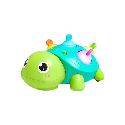 Children's Puzzle Music, Intelligent Obstacle Avoidance Turtle For Babies Learning To Walk