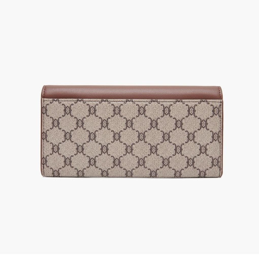 ELÉGANCE Handbag Women's Cowhide Long Wallet BTSW01A B