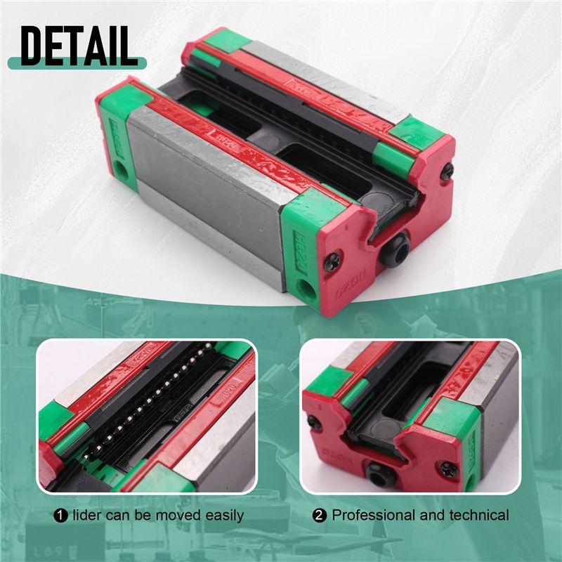 A34R Steel HGH20CA 20Mm Linear Rail Guide Block For CNC Machine Parts Manufacturing Equipment