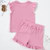 Kids Girls Summer Casual Set Sleveless Top and Shorts