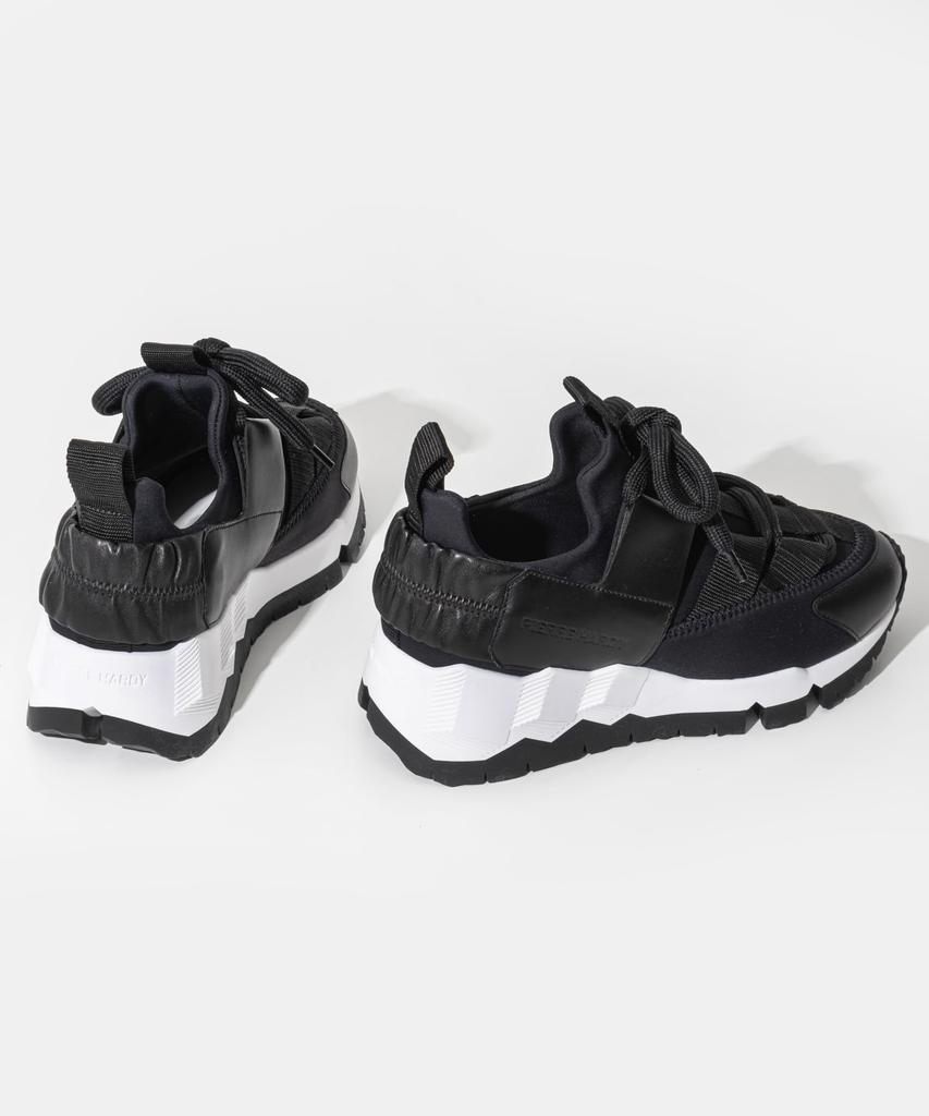 Pierre Hardy YS02 Trek Comet Size cm Sneakers, Women's XL, Black, 24.5 [Used]