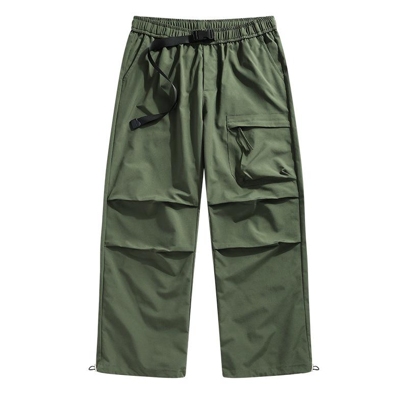 Spring and Autumn New Outdoor Overalls Pants Men's Casual Pants and Teenagers' Paratroopers Pants.