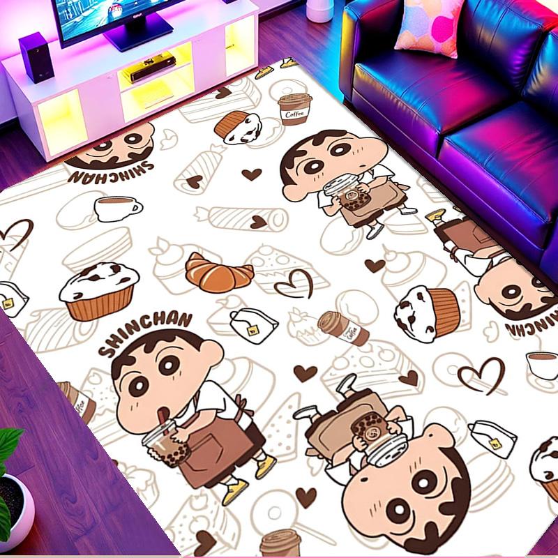 Cartoon comics Print Rug, Washable Floor Carpet, For Entryway Dorm Laundry Room Office Study, Home Decor Birthday Christmas Gift