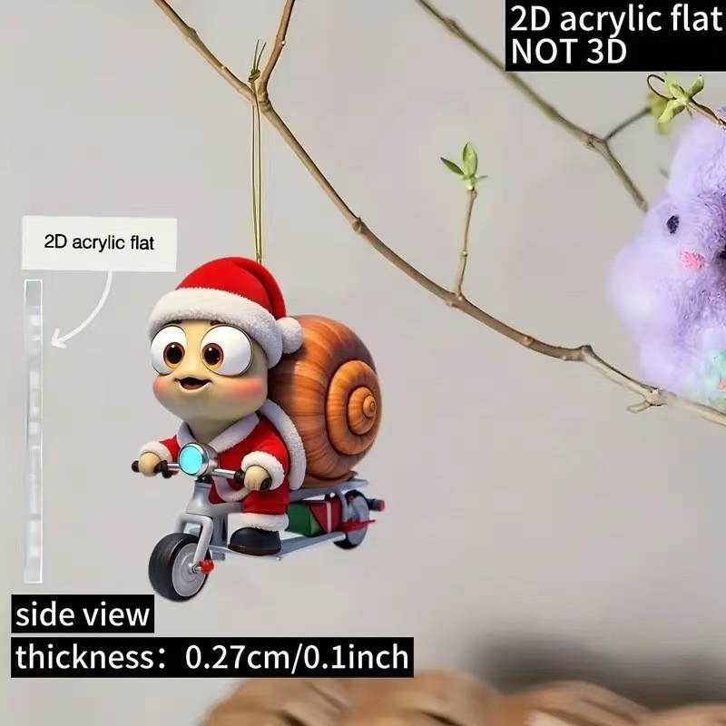 Акриловый автомобильный кулон и рождественское украшение «Год Лошади 2026»