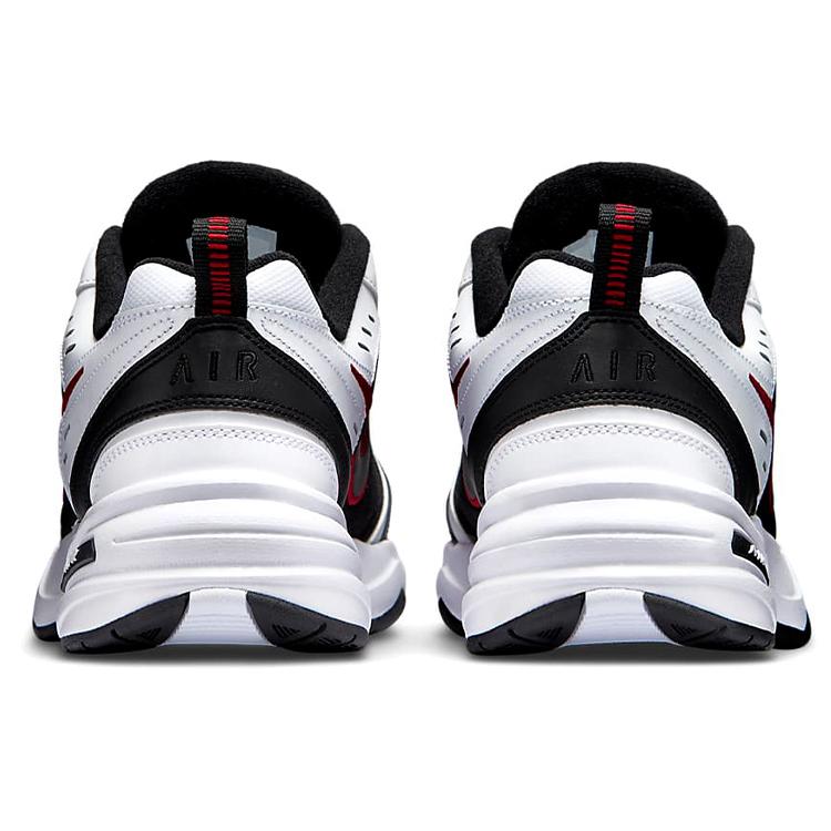 New Nike Air Monarch Iv 4E Wide White Red 416355-101