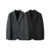 2025 Men Handsome Casual Blazers Men Leisure Loose Suit Jackets Trendy Male Daily Streetwear All-Match Korean Suit Black Blazer