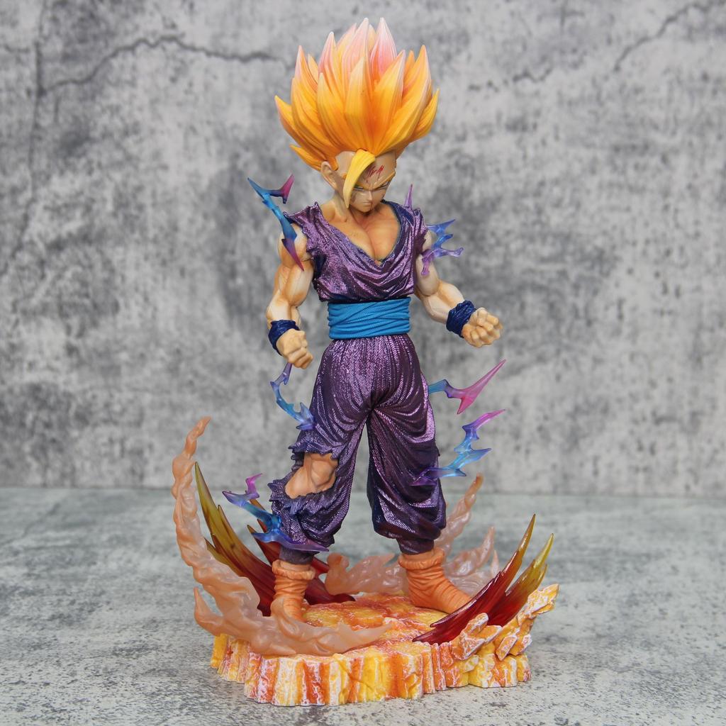Drogan Boll Z Figure Gohan Super Saiyan Son Gohan Figurine 36cm Pvc Action Figure Collection Model Toy Anime Gifts