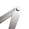 Stainless Steel Feeler Gauge Measuring Tool Gap Gauge Depth Ruler Tapered Ruler Taper Welding Gauge