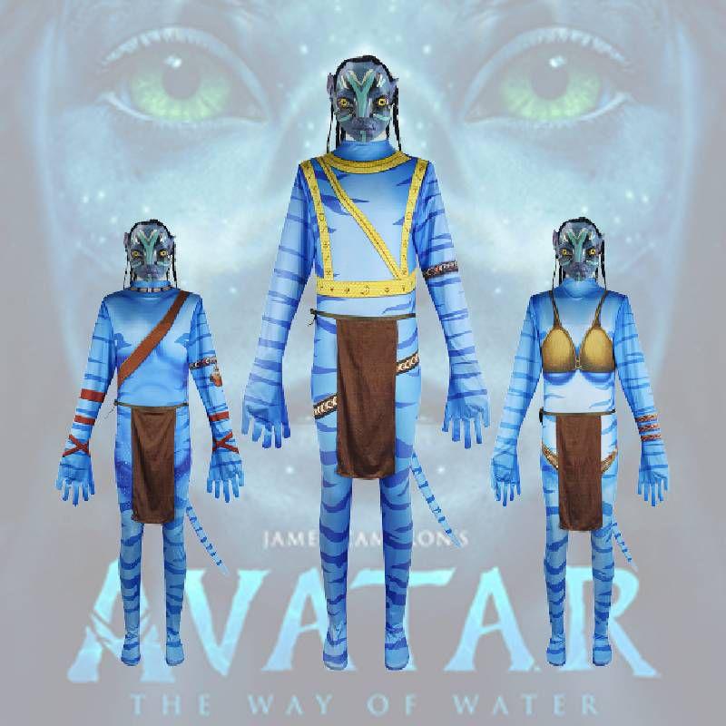 Avatar2 Jack Sully Neytiri Ronald Kids' High-quality 3d-printed Cosplay Bodysuit