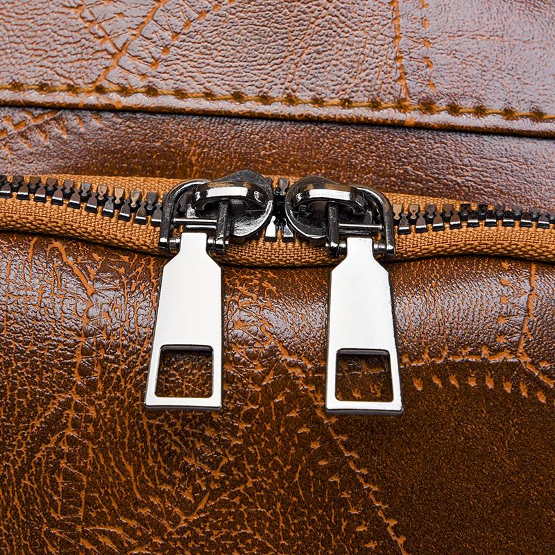 Leather Backpack Women's Backpack Large Capacity Anti-Theft Women's Travel Bag