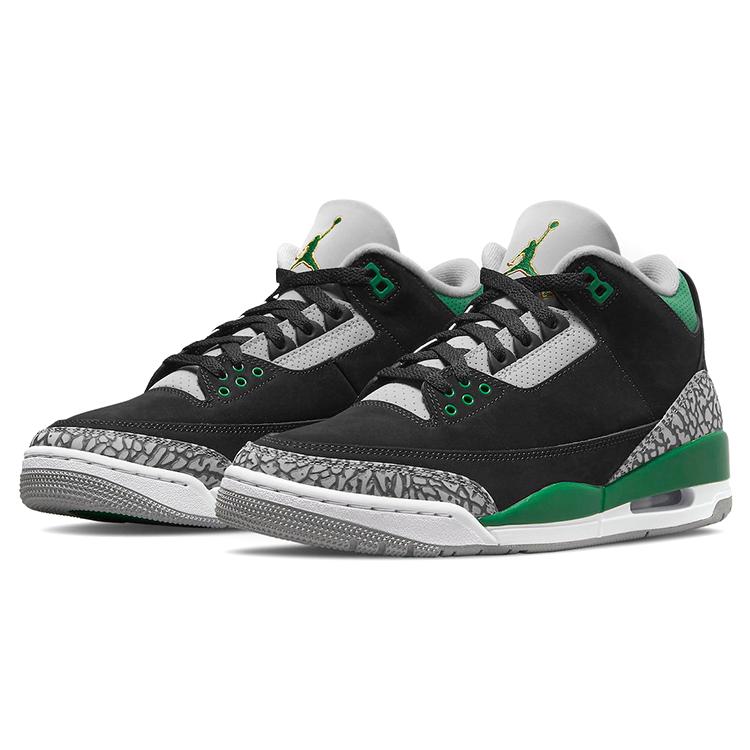 New JORDAN 3 Retro Pine Green CT8532-030
