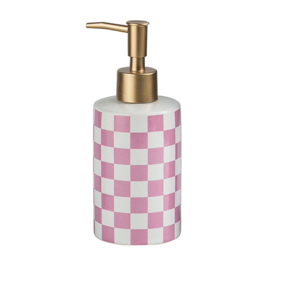 

Мийка для посуду Порожній Дозатор матового керамічного мила рожевий